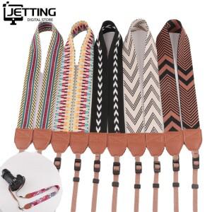 소니호환 Slr Dslr 카메라 스트랩에 대한 캐논호환 니콘 호환에  다채로운 빈티지 히피  목 어깨 벨트 내구