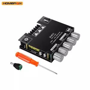 ZK-MT21 2.1 서브우퍼 앰프 보드 50Wx2 100W 파워 오디오 스테레오 앰프 채널 블루투스 5.0 CS8673E