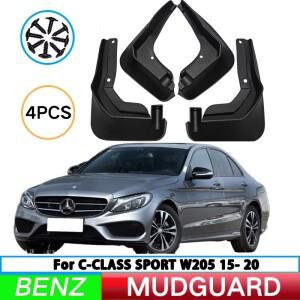 메르세데스 호환 벤츠 호환 C-클래스 스포츠 W204   11 08 07 자동차 타이어  스플래시 가드 앞뒤 부품 4개