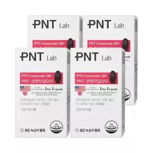 GC녹십자웰빙 PNT 코엔자임Q10 미국산 코큐텐 30캡슐 4박스