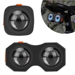 전기 자전거 바이크 오토바이 후미등용 LED 스마트 아이즈 라이트 앱 제어 데빌스 프로그래밍 가능 램프