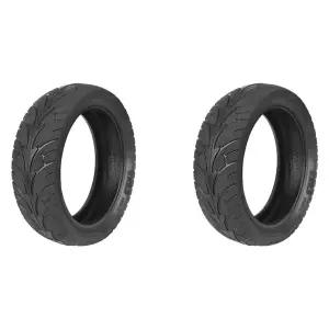 2Pcs 9X2.5 타이어 전기 스쿠터 9 인치 두꺼운 내마모성 풍선 타이어 교체 고무 타이어-AT20