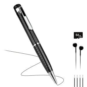 [미국배송] 노이즈 캔슬링 기능이 있는 64GB 음성 녹음기 - 회의 강연 인터뷰를 위한 깨끗한 오디오 | 학생 및 전문가용 휴대용 디지털