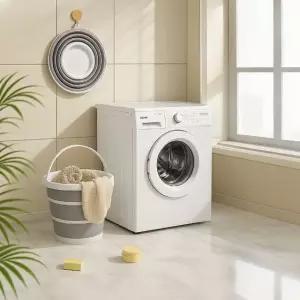 바가지 접이식바가지 플라스틱 접이식다라이 플라스틱대야 원형 (WFKC3KN)