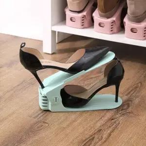 현관용신발홀더 신발정리대 현관정리 2단신발정리대 2단 홀더 (WFKC494)