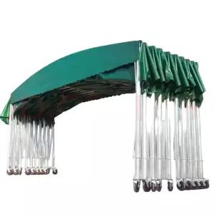 접이식 차고지 레일 주차 자동차 텐트 차양막 그늘막 차광막