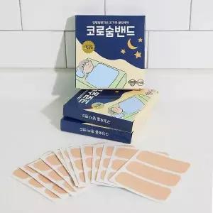 코로숨밴드 수면호흡밴드 밴드형코마스크 숨쉬기편한 180매 (WFKC56F)