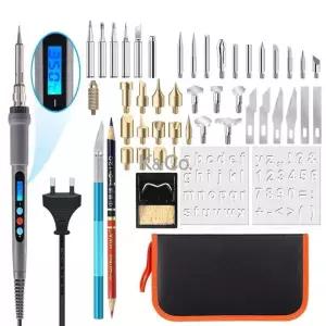 3D펜 후작업 LCD 우드버닝툴 인두기세트 생일 온도