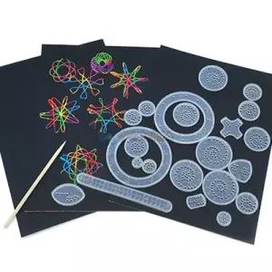 스피로그래프 스크래치 아트 세트