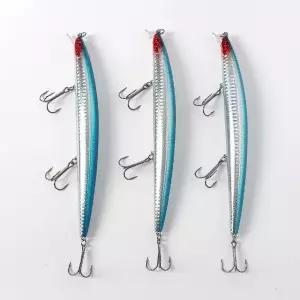 고품질 롱샷 플로팅 미노우 루어 3p세트 농어 빅베이트 18cm (WFKDTL5)