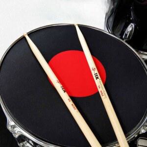 드럼패드 타악기연습 방음패드 풀세트 악기 소음방지 기초 세트1 휴대용 회색 5드럼 패드