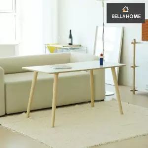 고품질 (벨라홈) 원목다리 높은 소파테이블(라운드형) 1500x600(CN9913) (WFKDYZ1)