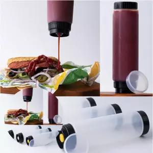 거꾸로 소스용기 양념통 소스통 오일통 350ml