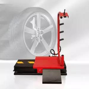 타이어 리프트 휠 탈착기 차량정비 밸런스 교체 자동 레드