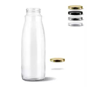 주스병 입구넓은형 골드캡 1L 4개