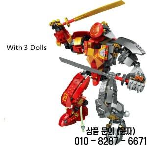 화재 돌 메카 로봇 모델 빌딩  623pcs 아이들을위한 교육 장난감