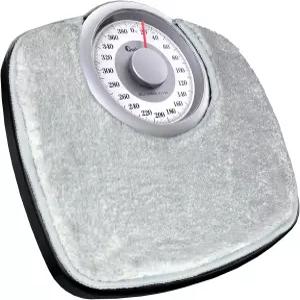 아담슨 A25 체중계 - 최대 400파운드 12.4인치 x 10.2인치 플랫폼의 새 5.3인치 다이얼 미끄럼 방지 고무