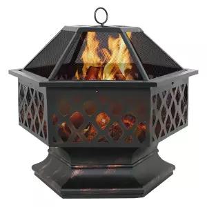 휴대용 야외 화목난로 스토브 탁자 차박 겨울 장작 접이식 바베큐 화로 화목 새