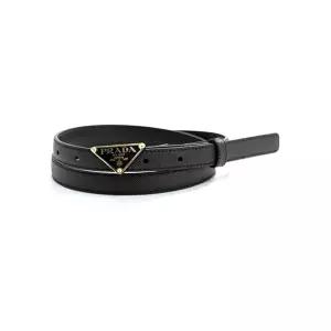 [프라다]26SS 삼각로고 사피아노 벨트 블랙 1CC621 053 F0002