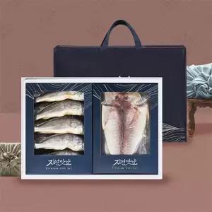 특선 2호 굴비 옥돔 선물세트 굴비10미900g 옥돔3미550g 인케이스 부직포가방)