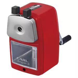 카알 연필깎이 ANGEL 5 레드디자인 문구 팬시 샤프너 깎는도구 학생 선물용 학원 학교