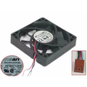 델타 전자 서버 냉각 선풍기 AFB0712HC S43V DC 12V 0.33A 70x70x15mm