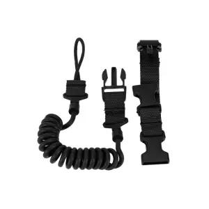 스프링 로프 분실 방지 낚시 안전 고리 캠핑 고공작업허리벨트 짐바스랩 버클밸 고정 용품 등산 밀리터리