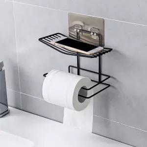 V선반 부착 휴지걸이 1개이 꽂이 화장실 홀더 욕실 거치대 욕실이