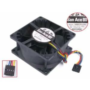 SANYO DENKI 서버 냉각 선풍기 DC 12V 0.58A 80x80x38mm 9G0812P1F041