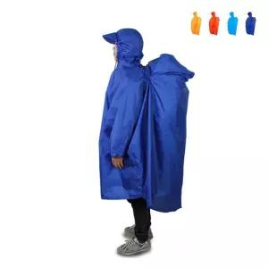 키밍 백팩 등산 레인코트 우의 우비 휴대용야외활동 비오는날 태풍 장마 휴대용 여행용 가방커버 넉넉한사