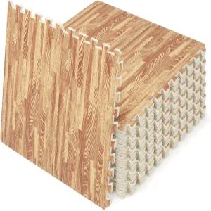 테두리가 있는 탱쿨라 25 타일 폼 바닥 매트 운동 기구용 100제곱피트 EVA 연동 탄성 퍼즐 놀이 홈