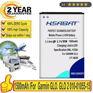 GARMIN GLO용 배터리 최고 브랜드 1500mAh 010-10840-00 010-11935-00 항공/GLO 2 GPS 센서 10x