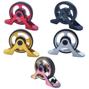 호환 알루미늄 합금 자전거 싱글 롤러 휠 접이식 후방 머드 가드 액세서리 교체용