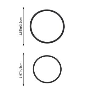 호환 8Pcs 자전거 스톱워치 탄성 실리콘 밴드 홀더 고정 장치 베이스 속도계 용품