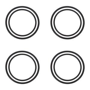 호환 8개 자전거 스톱워치 고정 밴드 - 속도계 홀더용 고강도 실리콘 마운트  안전한 야외용