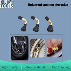 호환 2/4개 전기 스쿠터 오토바이 진공 타이어 밸브 스템 PVR70/60/50 튜브리스 휠 로드 굽힘 가능 디자인