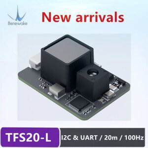 PLC모듈 BENEWAKE 드론 로봇용 미니어처 싱글 포인트 라이더 모듈 UART IIC TFS20 20m