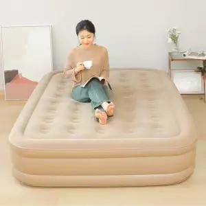 원터치 더블 자충매트 전자동 싱글 캠핑매트 에어매트 픽유아 11번가