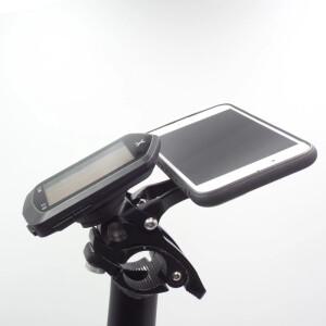 호환 알루미늄 합금 자전거 속도계 휴대폰 홀더 고프로 헤드 튜브 마운트 대형 거치대 호환