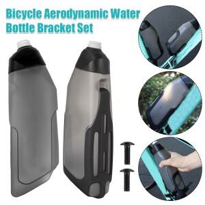 호환 자전거 에어로다이나믹 물병 브래킷 세트 600ml MTB 로드 바이크 프레임 다운 튜브 라이딩