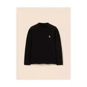 빈폴 키즈 여아 클래식 골지 티셔츠 블랙 (BI5941G015) 306040