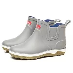 남성 신발 장화 고무 슈즈 비올때 레인 부츠 숏장화