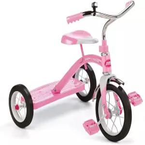 라디오 플라이어 클래식 핑크 10인치 세발자전거