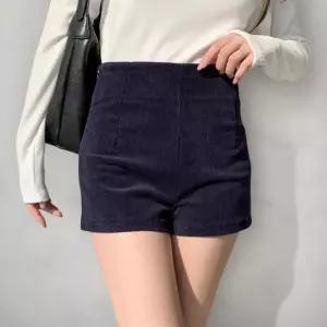 [다잇템]여성 편한 코듀로이 클래식 쁘띠 숏팬츠