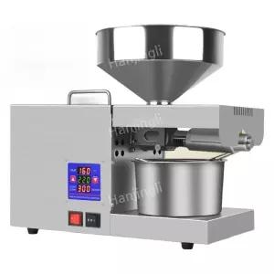 가정용 스텐 자동 프레스 착유기 참기름 들기름 냉압착 열압착 다기능 스마트 기름짜는기계