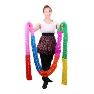 제이엘 7색늘어나는꽃(비닐-지름12cm 약6m)마술 스테이지 마술도구 늘어나는