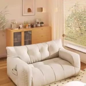 원룸소파 2인용 푹신한 쇼파 거실 소파베드 가벼운 빈백