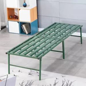 철제 매트리스 침대프레임 슈퍼싱글 기숙사 받침대 폴딩침대 침대틀 베드