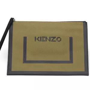 [하프클럽/] 20FW 로고 프린트 클러치백 5PM502 F02 파우치 미니백 남성 여성 공