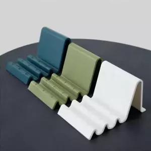 각도조절 스마트폰 거치대 다용도 책상 받침대 물결형 선반 WFIMMK3